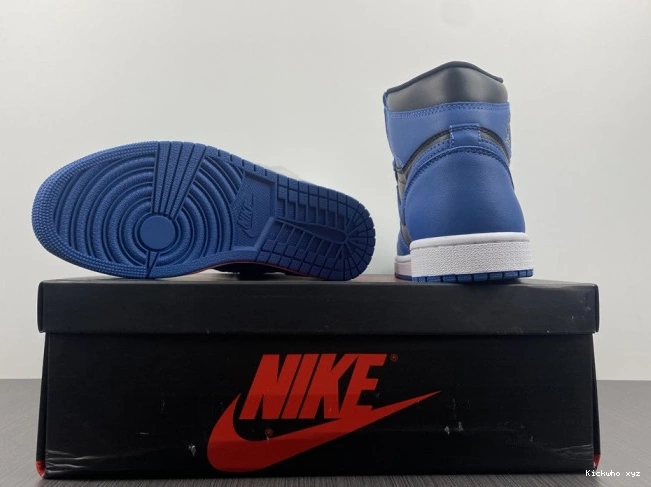 555088-404 High 'Dark 1 Jordan Air Retro Marina OG Blue' 0701